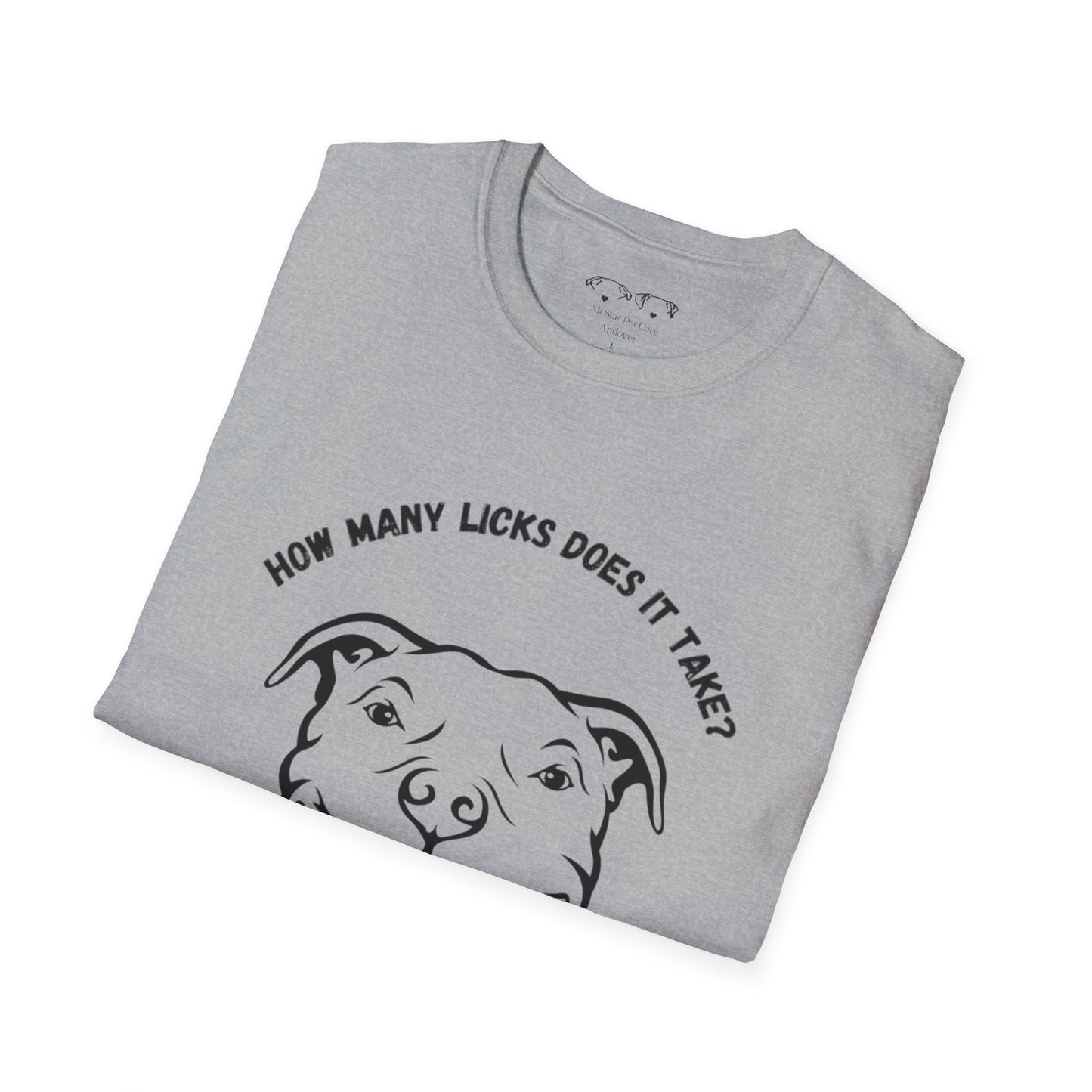 "How Many Licks Does It Take?" T-shirt