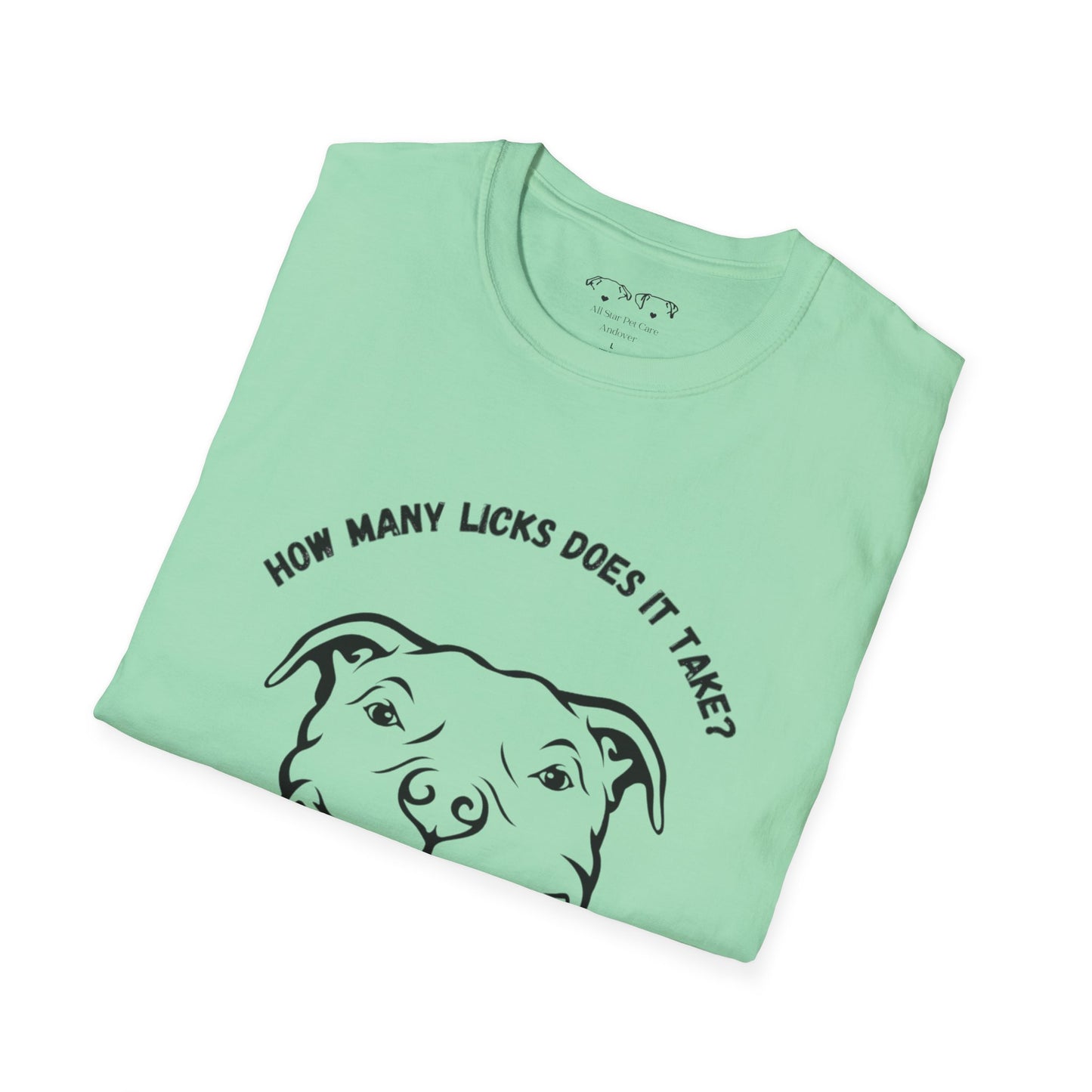 "How Many Licks Does It Take?" T-shirt