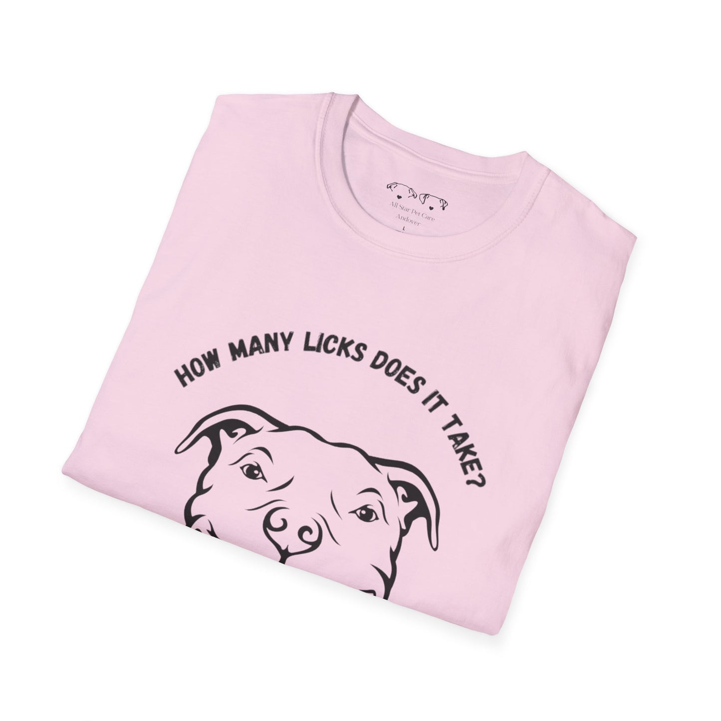 "How Many Licks Does It Take?" T-shirt