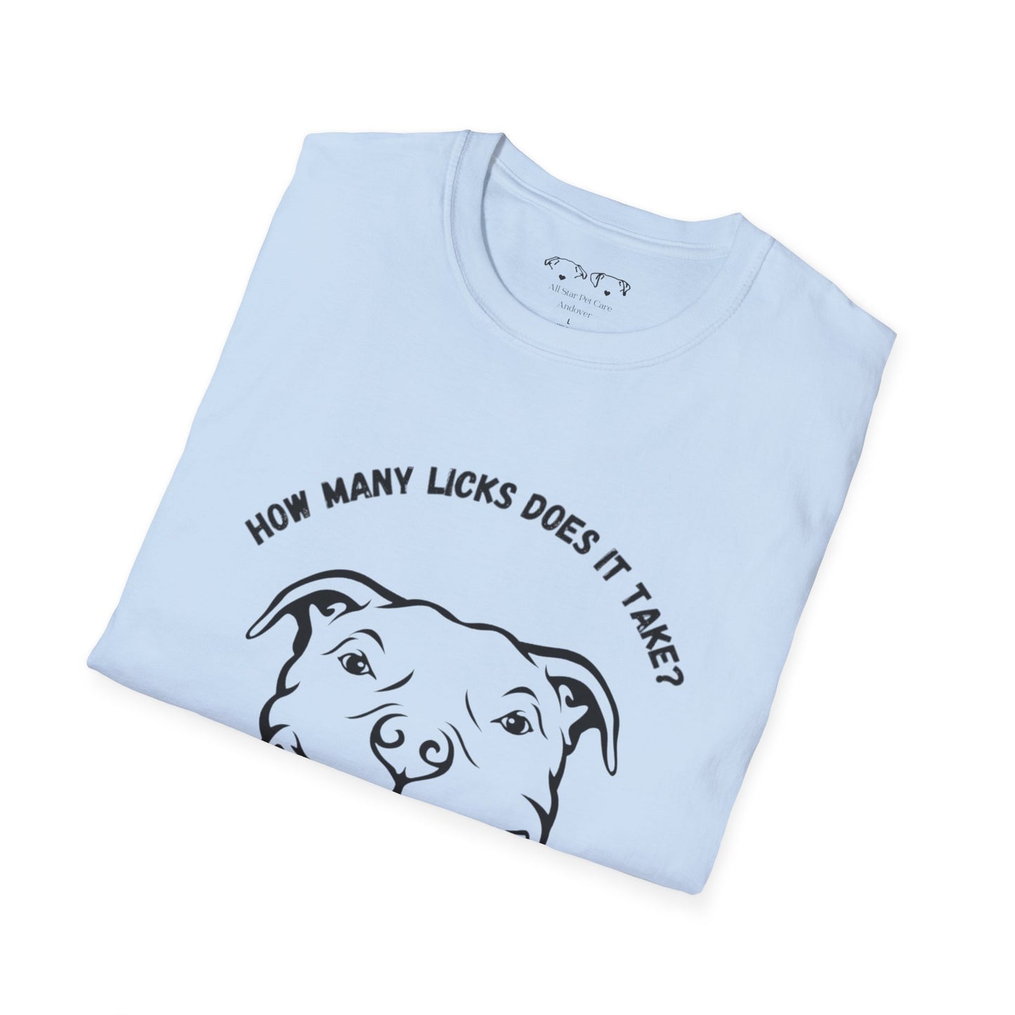 "How Many Licks Does It Take?" T-shirt